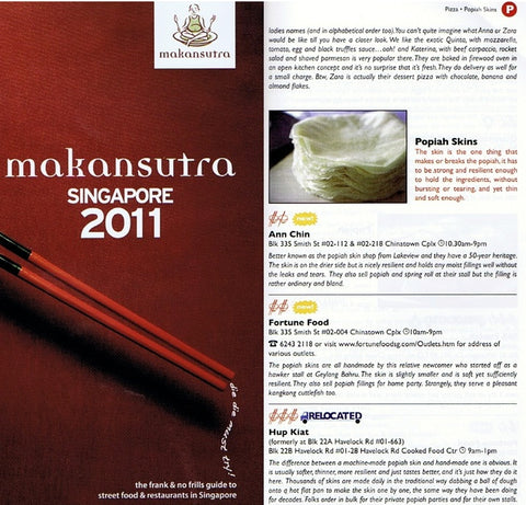 Makansutra Singapore 2011