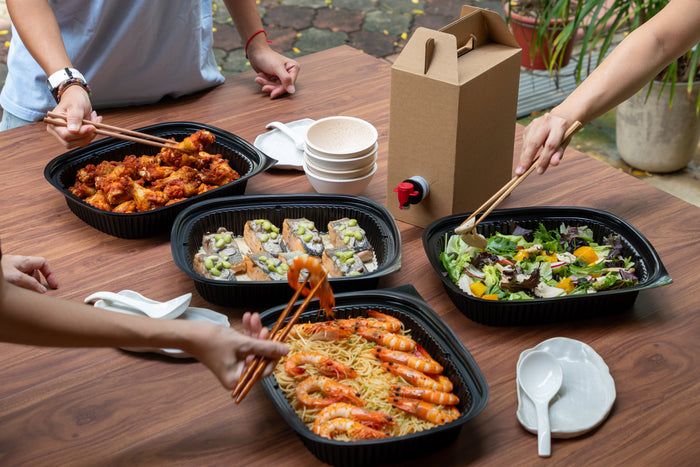 Mini buffet and bento