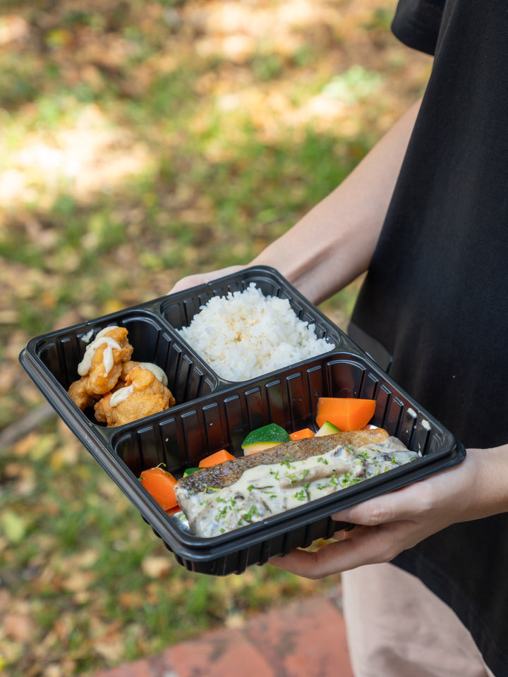 Grilled Salmon Bento