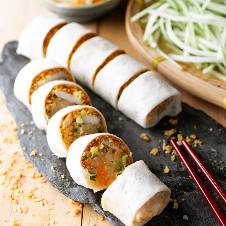 DIY 薄饼套餐，含于三文鱼薄饼盛宴