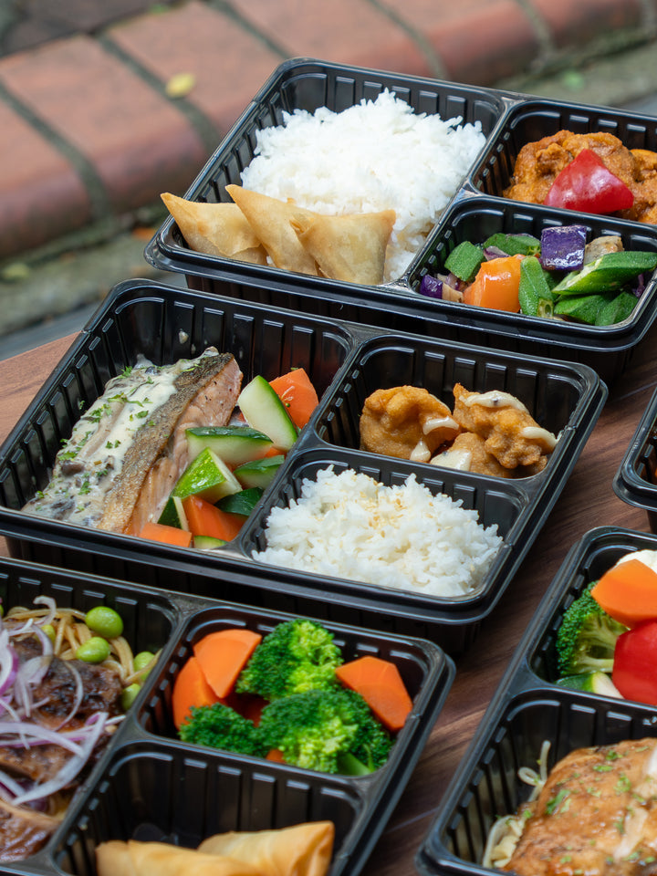 Grilled Salmon Bento