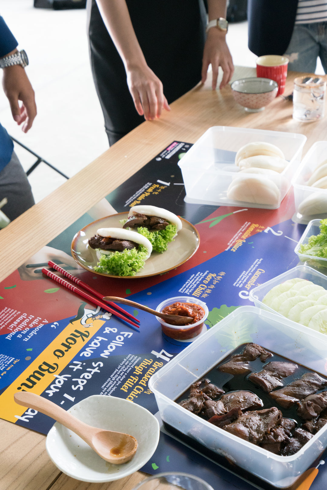 Ayam Koro Bun Set 鸡肉扣肉套餐