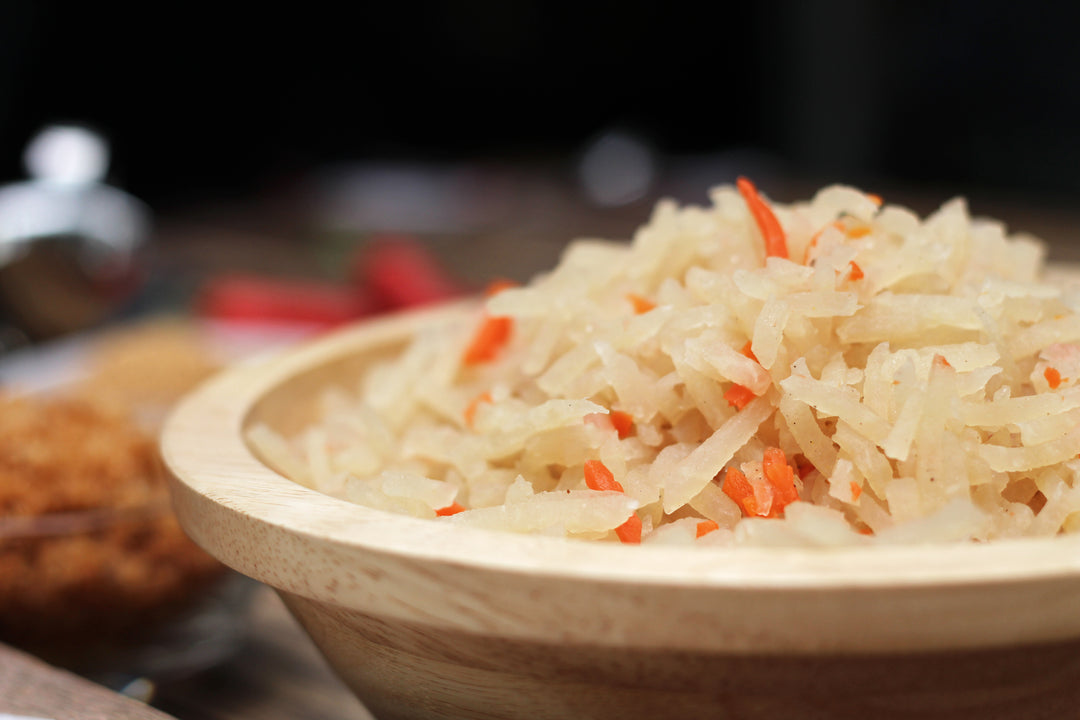 Vegetable Filling (Cooked Turnips & Carrots) 薄饼菜